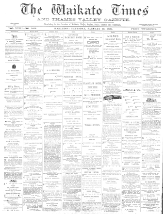 Issue page