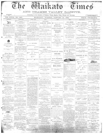 Issue page