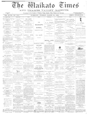 Issue page