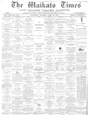 Issue page
