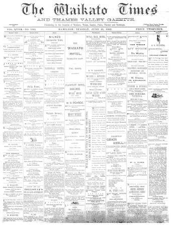 Issue page