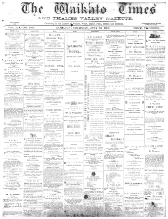 Issue page