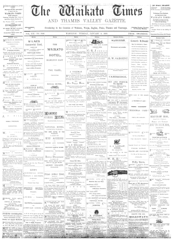 Issue page
