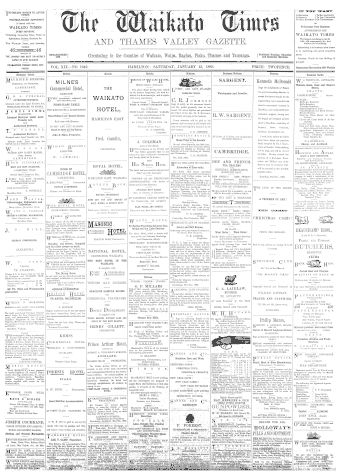 Issue page