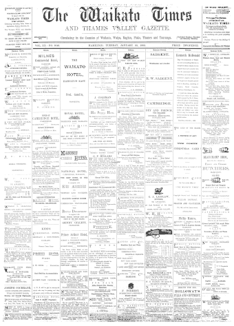 Issue page