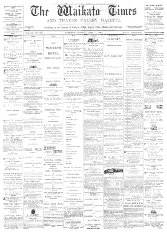 Issue page