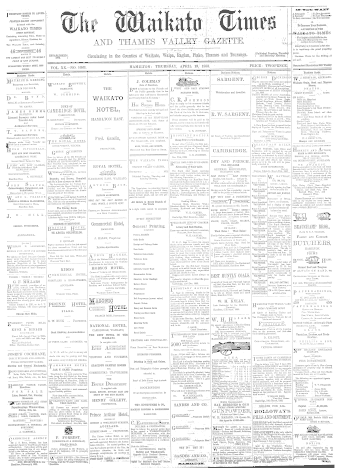 Issue page