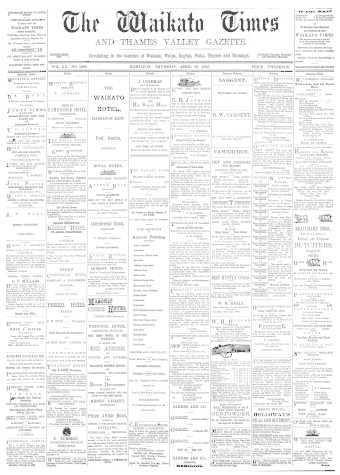 Issue page