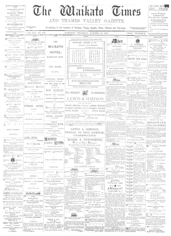 Issue page