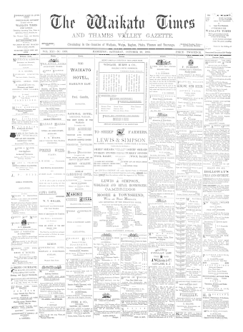 Issue page