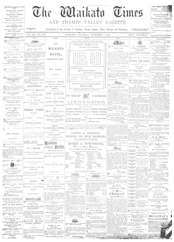 Issue page