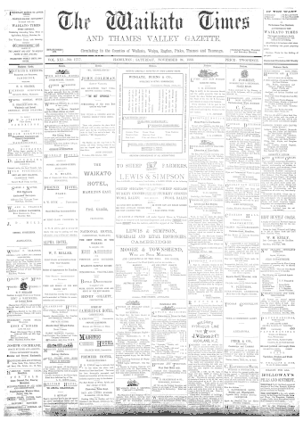 Issue page