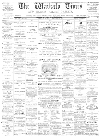 Issue page