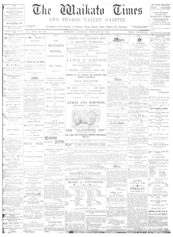 Issue page