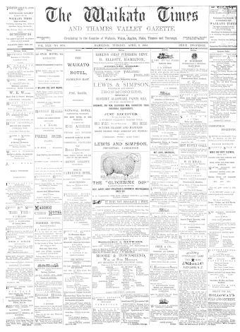 Issue page