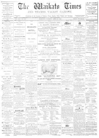 Issue page