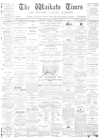 Issue page