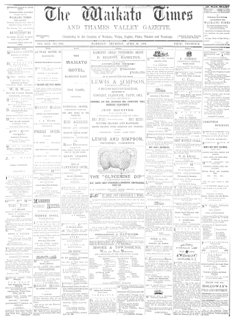 Issue page