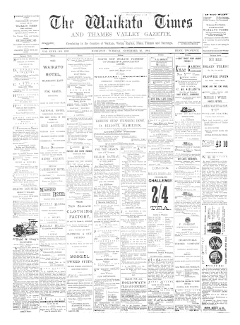 Issue page