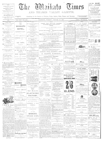 Issue page