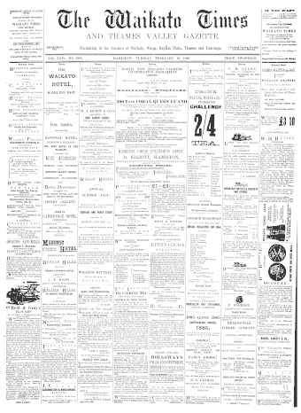 Issue page