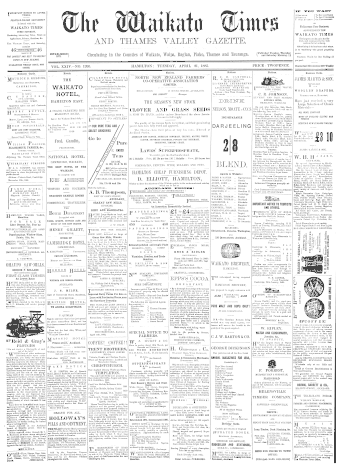 Issue page