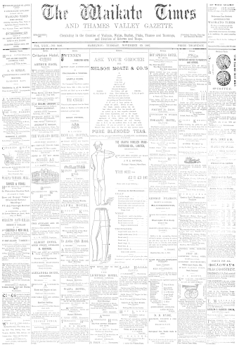 Issue page