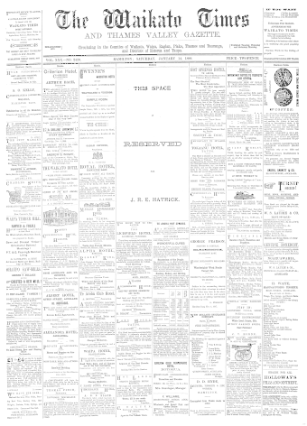 Issue page