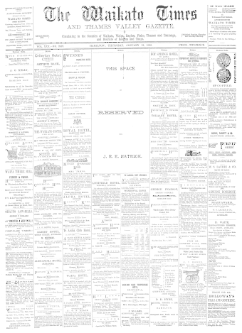 Issue page