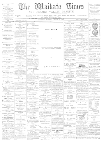 Issue page