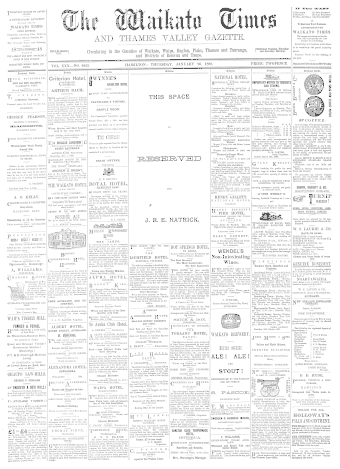 Issue page