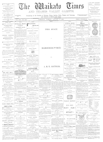 Issue page