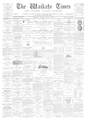 Issue page