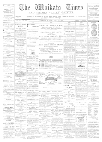 Issue page