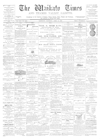 Issue page