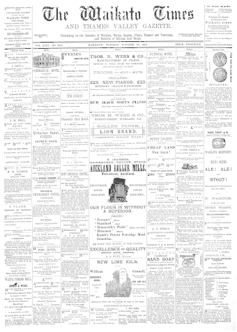 Issue page