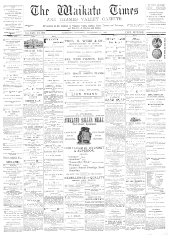 Issue page