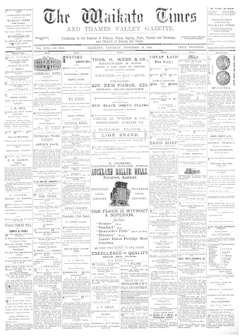 Issue page