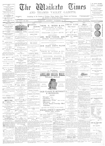 Issue page