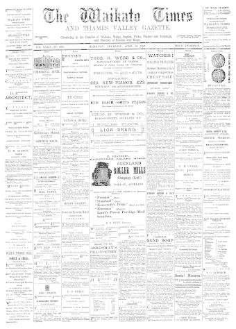 Issue page
