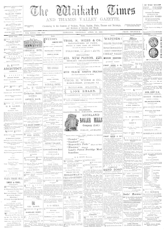 Issue page