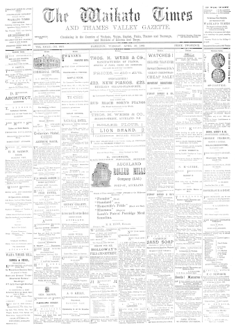 Issue page