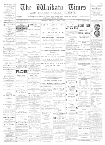 Issue page