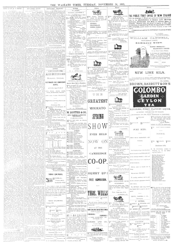 Issue page