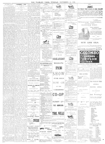Issue page