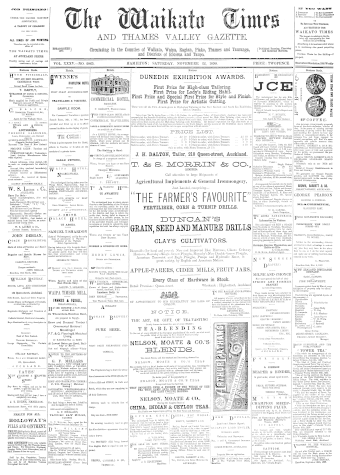 Issue page