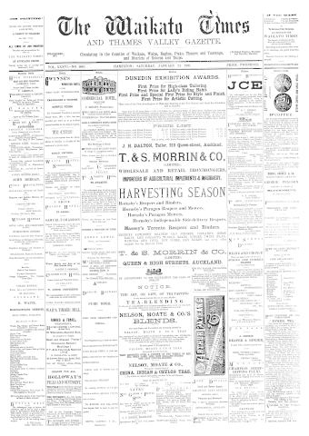Issue page