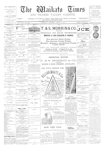 Issue page