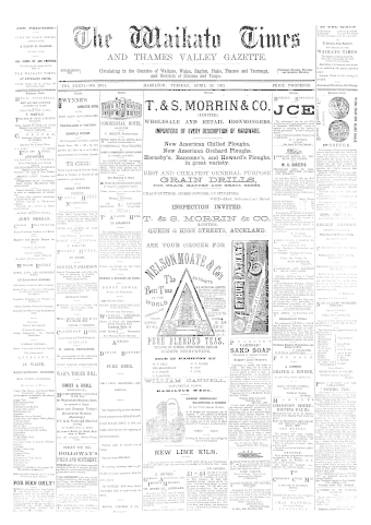 Issue page