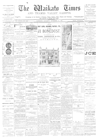 Issue page